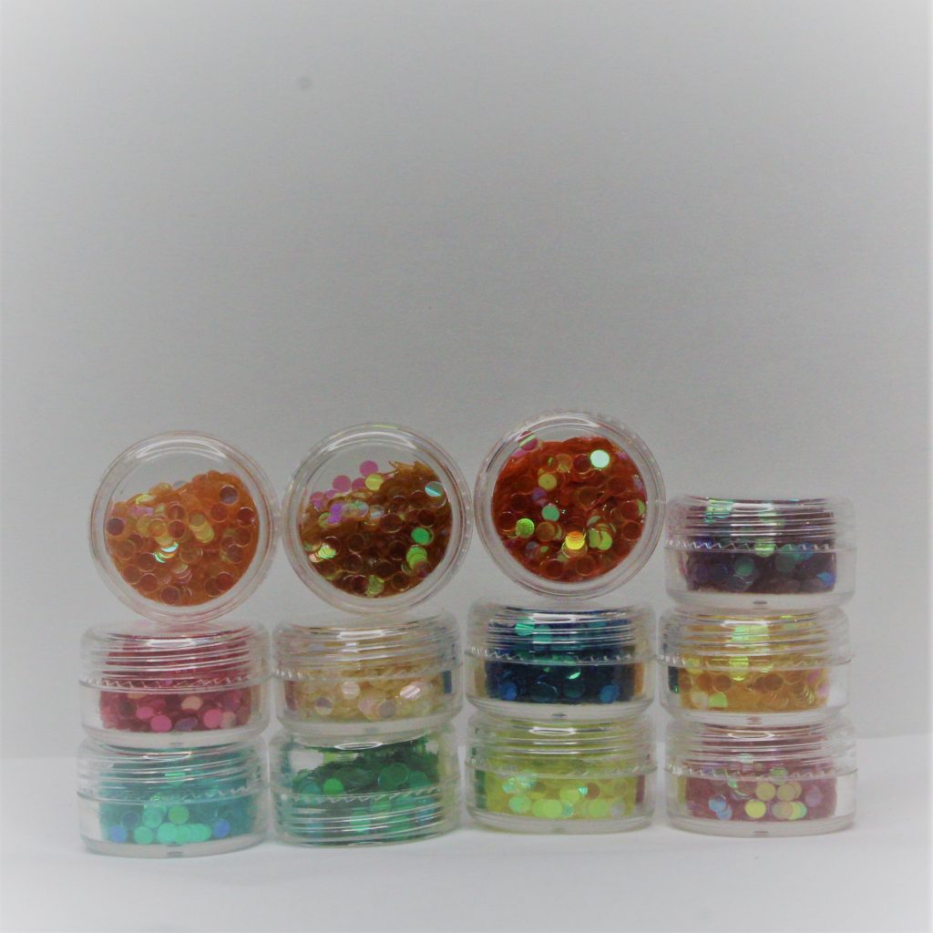 Paillettes Décoratives En PVC Forme Coquille - 50g Blanc Doré - Pour Couture, Vêtements, Accessoires, DIY Et Artisanat
