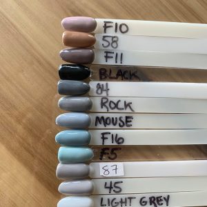 Poudre de couleur tons gris/taupe