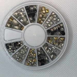 Roulette de pierres décorative