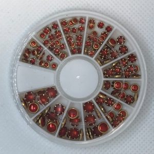 Roulette de pierres décorative