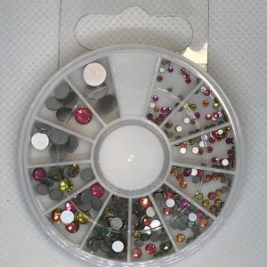 Roulette de pierres décorative