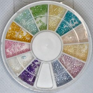 Roulette de pierres décorative