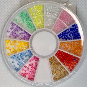 Roulette de pierres décorative