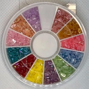 Roulette de pierres décoratives