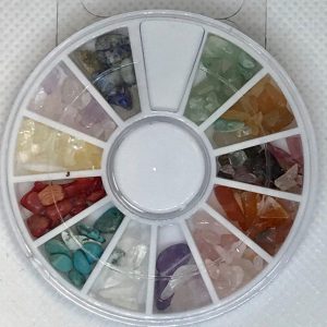Roulette de pierres décoratives