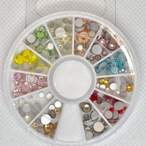 Roulette de pierres décoratives