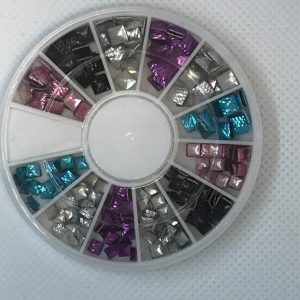 Roulette de pierres décorative