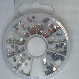Roulette de pierres décorative
