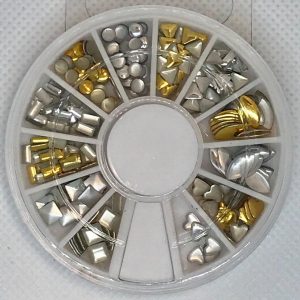 Roulette de pierres décorative