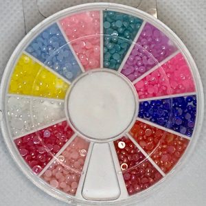 Roulette de pierres décorative
