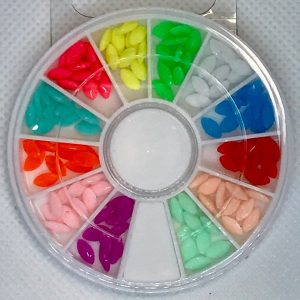 Roulette de pierres décorative