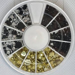 Roulette de pierres décorative